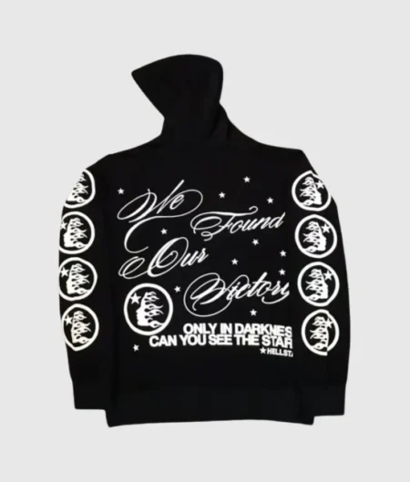 Hellstar Studios Records Amercian Hoodie Black