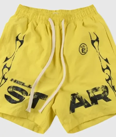 Hellstar Studios Records Star Shorts Yellow